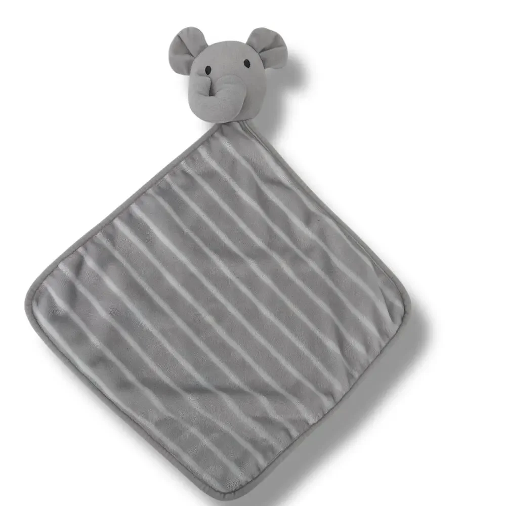 Nordstrom Baby Elephant Lovey Security Blanket - Gray Plush 15